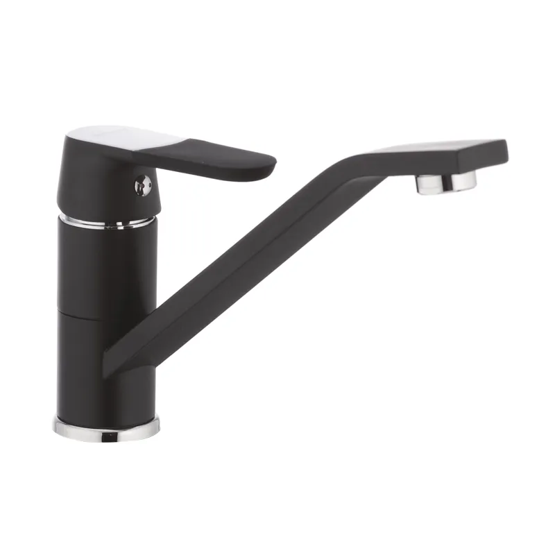 Змішувач для кухні Mixxus Premium Tiger 555 Чорний (MI0569) Київ - фото 1