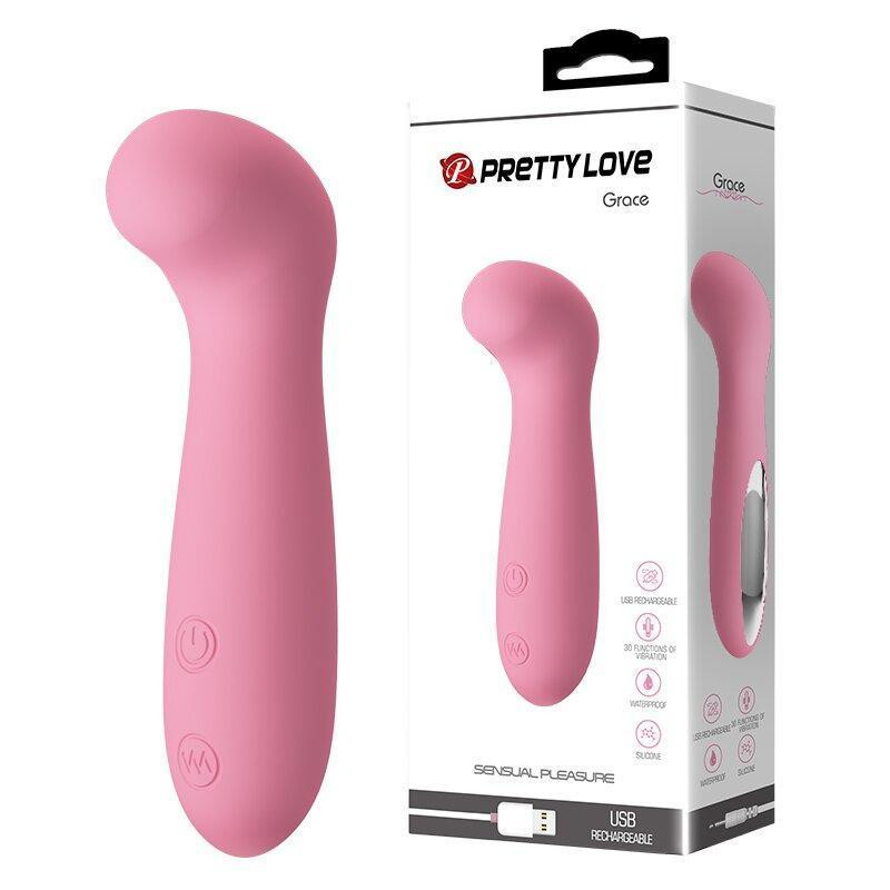Универсальный вибромассажер для точки G Pretty Love - Grace, BI-014359-1 Sex Aura Киев - изображение 1