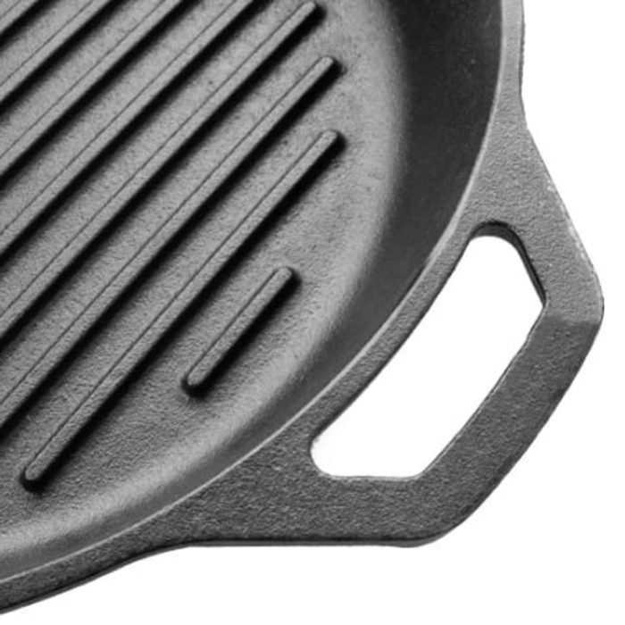 Чавунна гриль-сковорода Ø25 з ручкою см GRILLI 777178 Код: 012701 Ровно - изображение 7
