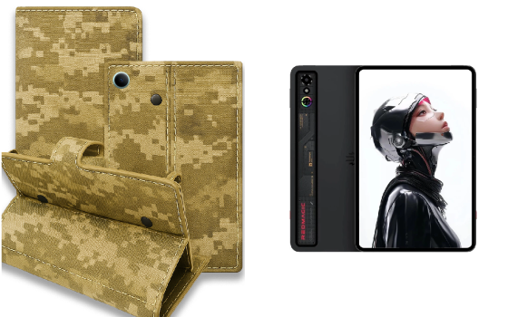 Книга-трансформер для планшета ZTE REDMAGIC Astra Gaming Tablet, цвет Black Pixel Киев