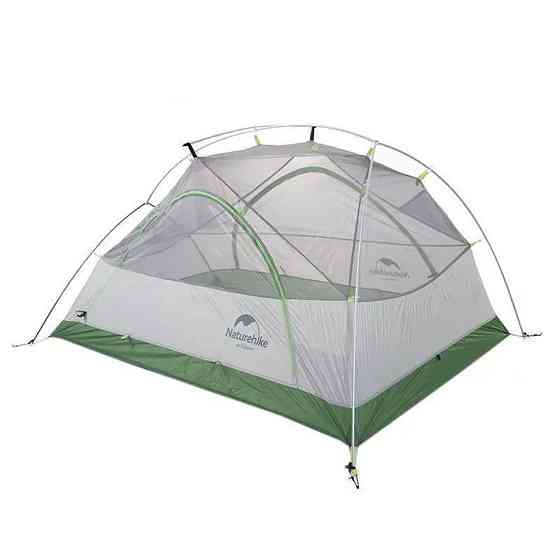 Намет двомісний з килимками Naturehike Star River 2 NH17T012-T, світло-зелений Рівне