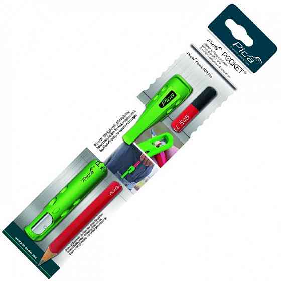 Тримач з точилкою ударостійкий для олівців, PICA Pocet 505/04 FOR ALL, (+1 універсальний олівець) Одесса