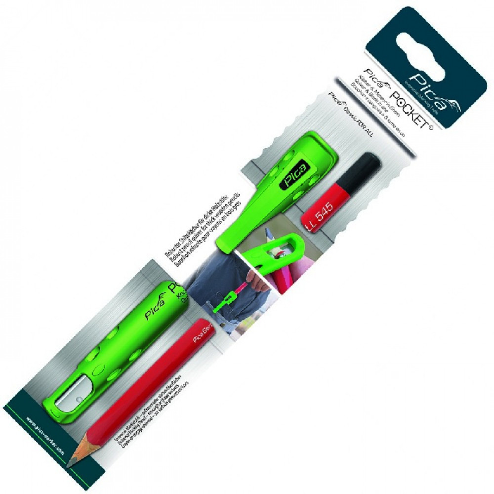 Тримач з точилкою ударостійкий для олівців, PICA Pocet 505/04 FOR ALL, (+1 універсальний олівець) Одеса - фото 1