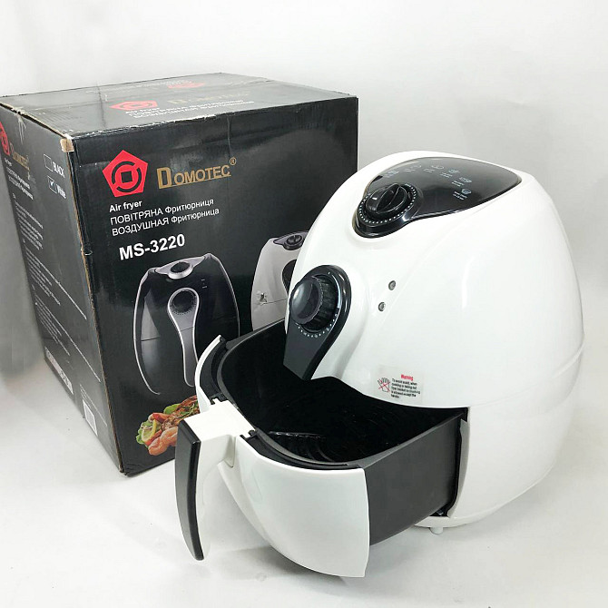 Фритюрниця для пончиків Domotec MS-3220 1300 W 4,5 л, Фритюрница для продуктов GN-964 во фритюре Київ - фото 1