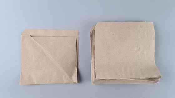 Пакет бумажный крафт бурий Уголок 170х0х170, 40г/м2 (100 шт) Харьков