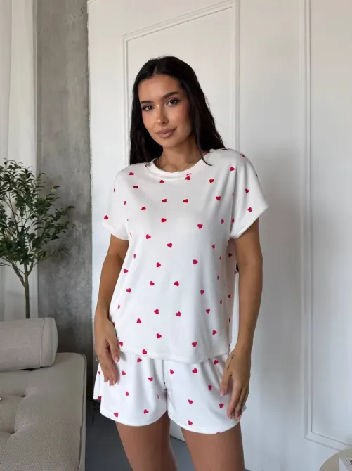 Піжама жіноча велюрова з шортами Одеса - фото 9