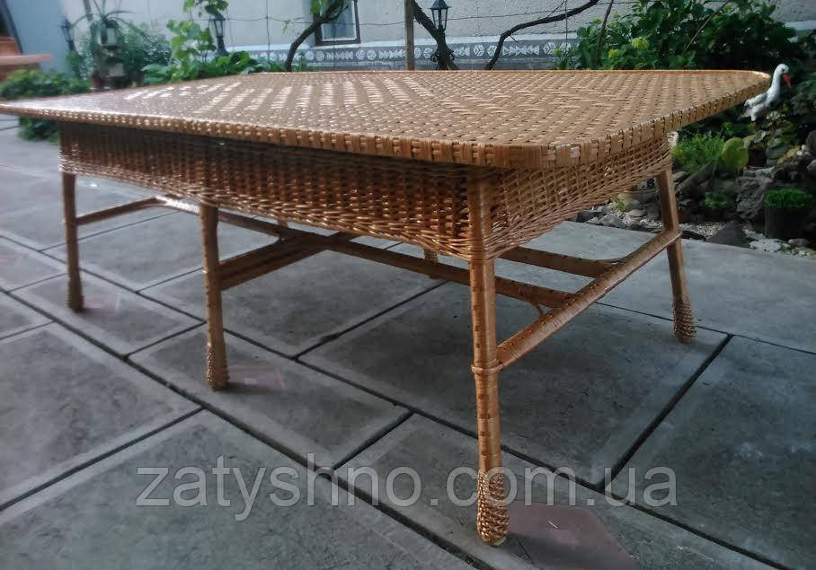 Стіл плетений великий 2 метри Київ - фото 3