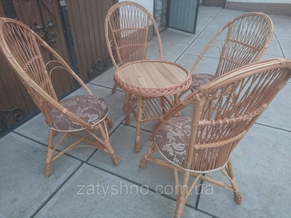 Кресла с мягким сиденьем  с круглым столом Киев - изображение 4