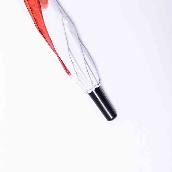 Дитячий механічний зонт з принтом, білий, 90 см Київ