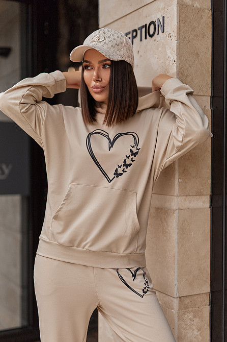 Демісезонний жіночий спортивний костюм "Wilson" | Батал | Розпродаж моделі Київ - фото 6