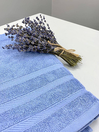 Полотенце махровое Ideal Textile Косичка однотонное плотность 500 г/м2 70х140 см (56860737) Лавандов Черновцы - изображение 3