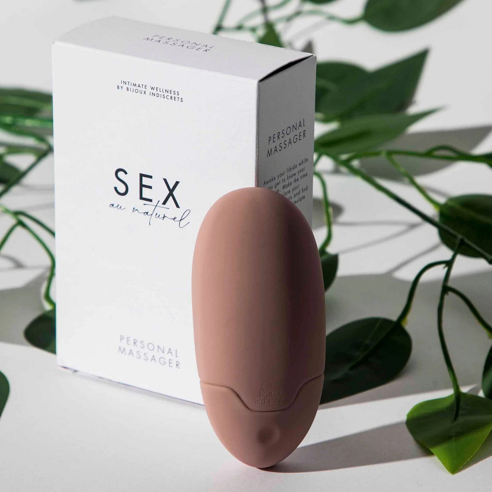 Вибромассажер для клитора и всего тела Bijoux Indiscrets Sex au Naturel PERSONAL MASSAGER, розовый Sex Aura Киев - изображение 2