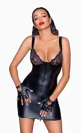 Сукня з мокрим ефектом Noir Handmade F254 Powerwetlook mini-dress, L Sex Aura Київ