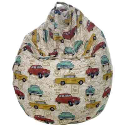 Крісло-мішок Примтекс плюс Malmo M LUX PT-09, принт Cars (MALMO M LUX PT-09) Вінниця