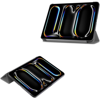 Чехол для планшета BeCover Smart Case Apple iPad Pro 11" M4 2024 Grey (711625) Винница - изображение 10