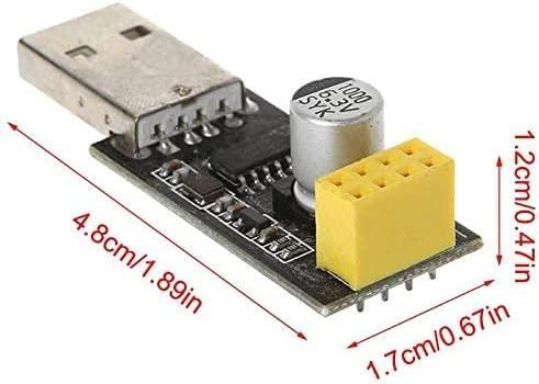 USB - UART TTL CH340G адаптер конвертер для прошивки Wi-Fi модуля ESP8266 ESP-01 Київ - фото 6