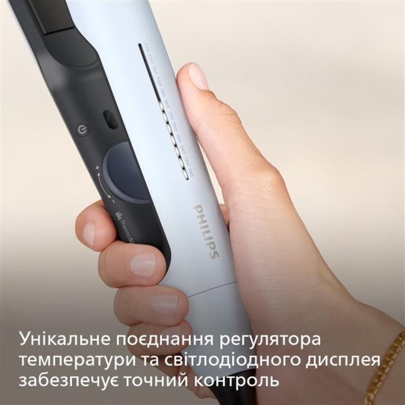 Праска (випрямляч) для волосся Philips BHS520/00 Білий Харьков - изображение 9