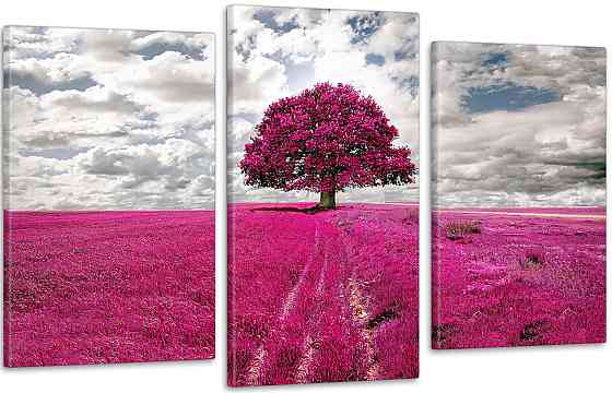 Модульная картина Природа Дерево Art-213_3 70x130 см Киев
