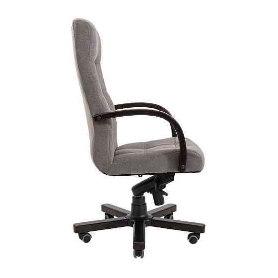 Офисное Кресло Руководителя Virginia М2 AnyFix Wood Misty Серый Киев