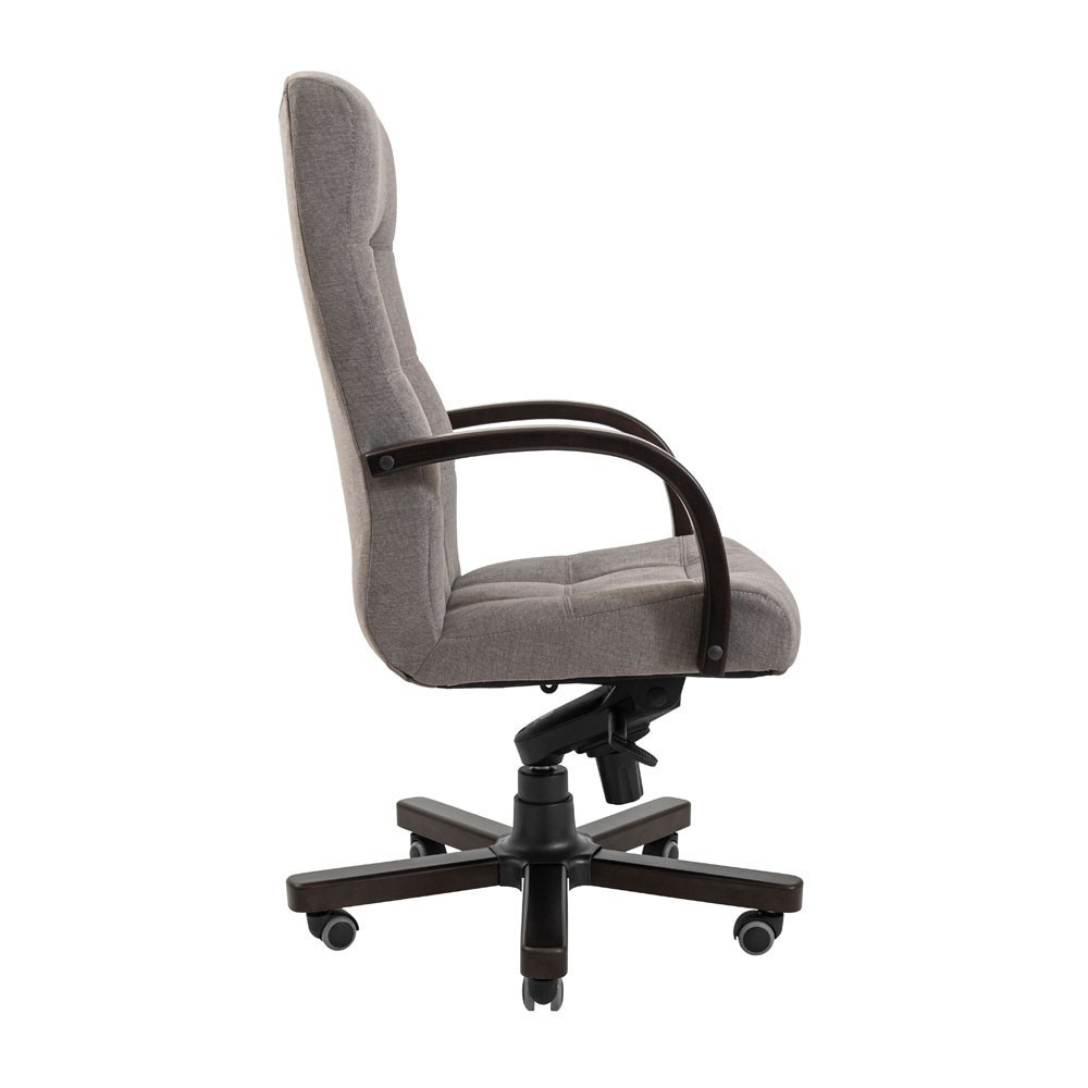 Офисное Кресло Руководителя Virginia М2 AnyFix Wood Misty Серый Киев - изображение 4