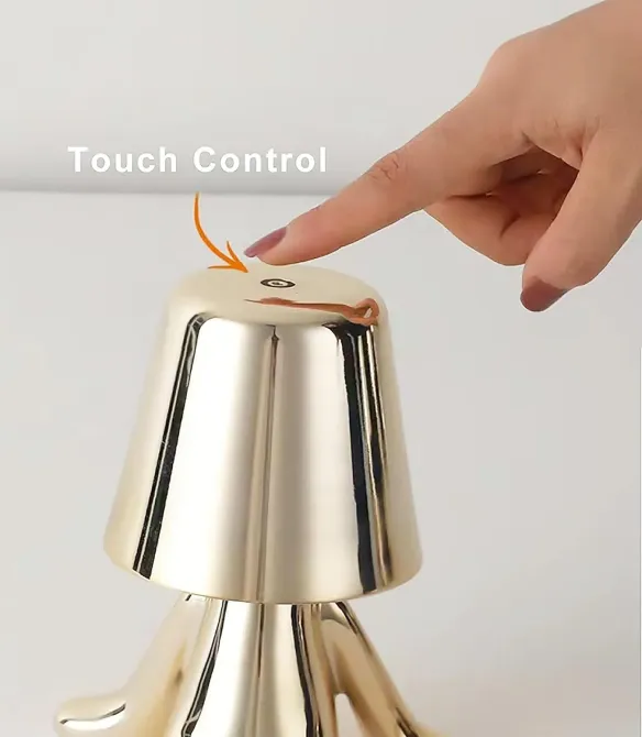 Настольная лампа-ночник Микки сидячий с сенсорным управлением и магнитным креплением Коломия - фото 5