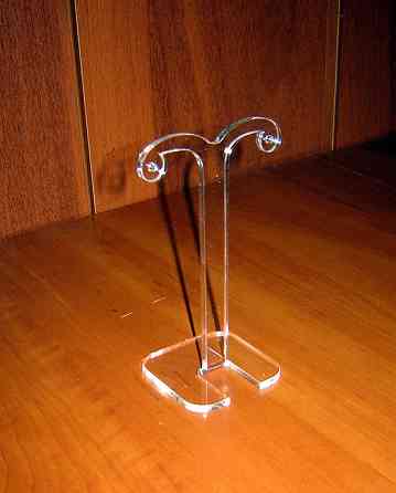 Підставка EKOSTAR під сережки №2 прозора 90 мм Київ