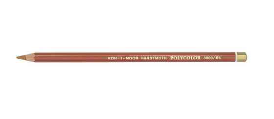 Олівець художній "Kooh-i-Noor" POLYCOLOR 3800/64 burnt ochre/охра палена, шт Київ