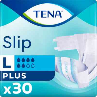 Подгузники для взрослых Tena Slip Plus Large 30 шт (7322541118932) Вінниця