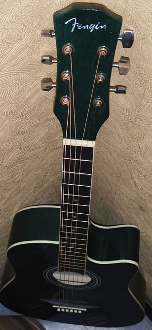 Гітара акустична дуже гарної якості, незвичайного кольору. Харків - фото 5