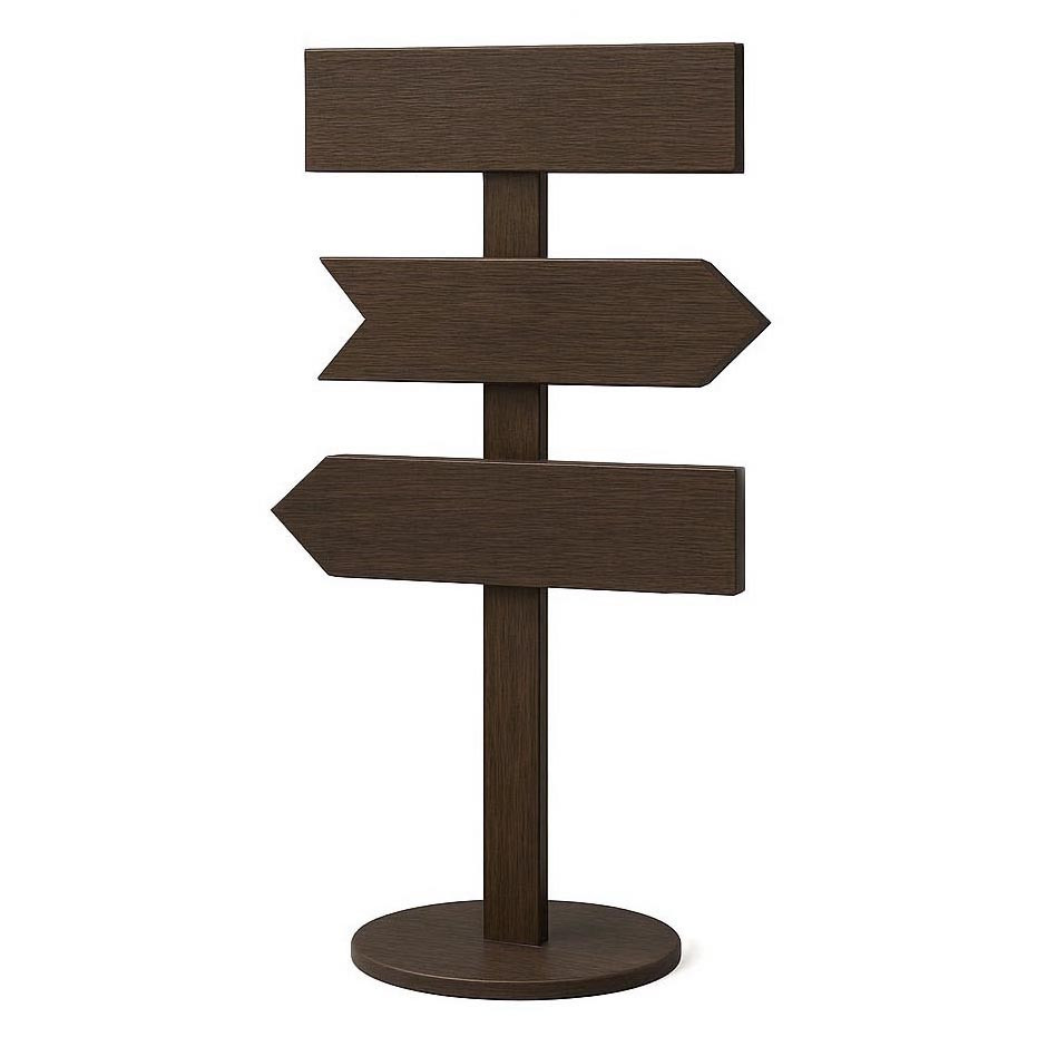 Напольная стрелка-указатель 