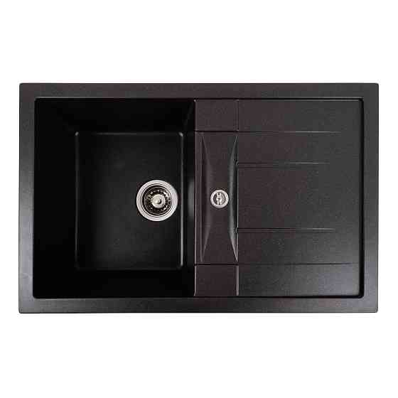 Гранітна мийка для кухні VALESO 7850 TROYA матовий Моріон Коломыя