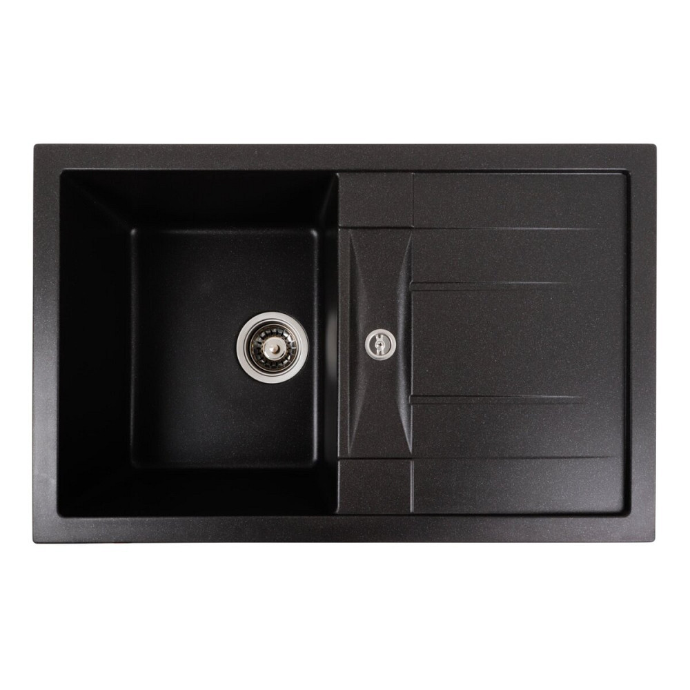 Гранітна мийка для кухні VALESO 7850 TROYA матовий Моріон Коломия - фото 2