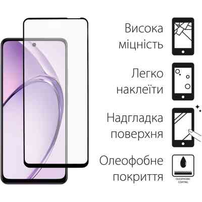 Чехол для мобильного телефона Dengos Carbon + glass Oppo A40m/A40 Black (DG-KM-159) Винница