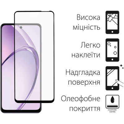 Чехол для мобильного телефона Dengos Carbon + glass Oppo A40m/A40 Black (DG-KM-159) Винница - изображение 3