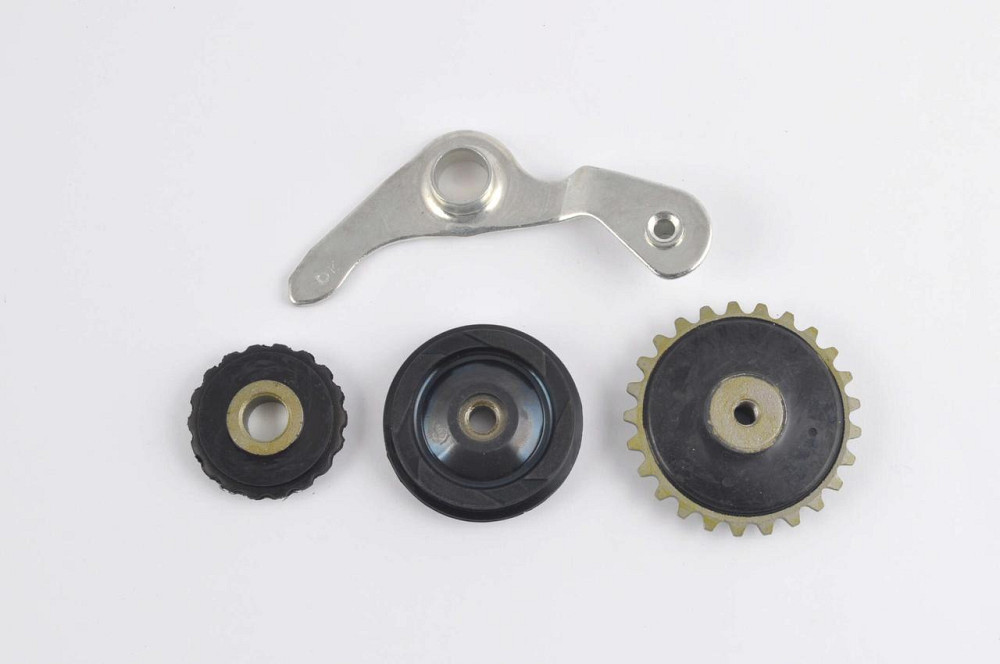 Натягувач ланцюга ГРМ мопед Дельта (3 ролики, важіль) Мукачево - фото 1