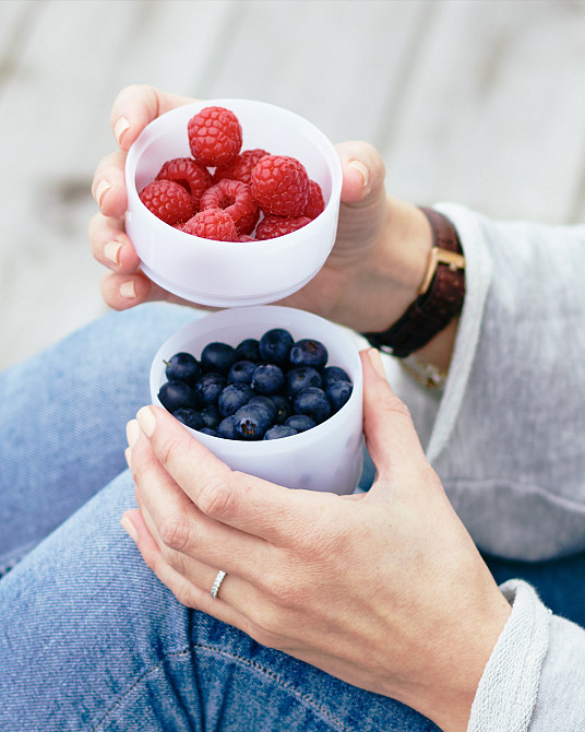 Шейкер спортивный для воды и спортивного питания SmartShake Original2GO 600ml 600ml Pure White Киев - изображение 9