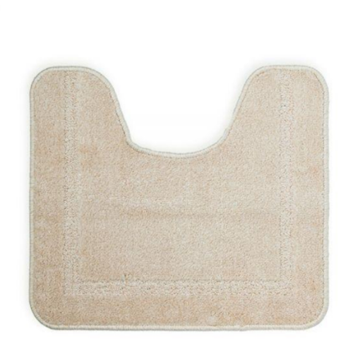 Набір килимків для ванної кімнати 2шт 57*100см+57*50см U-виріз Абстракція Joy молочний тафтинг Дариана Житомир - фото 4