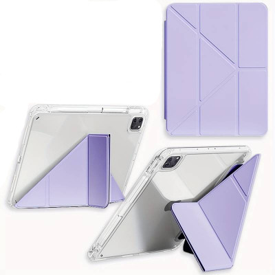 Чехол для планшета Armorstandart Ultra Slim Origami Transparent Apple iPad Pro 11" M4 2024 Purple (711692) Винница - изображение 4