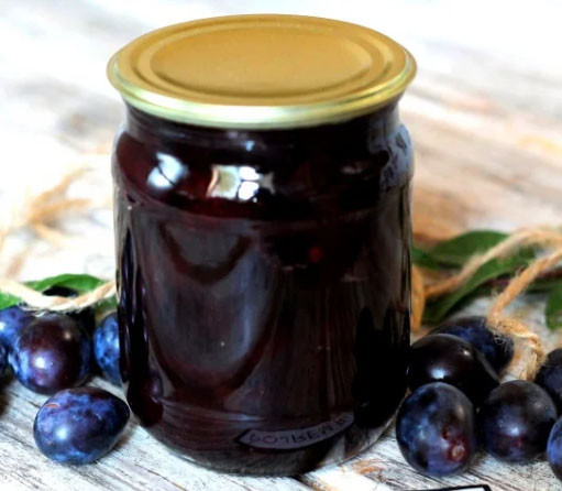 Варення натуральне сливове 0,5 л Київ - фото 1