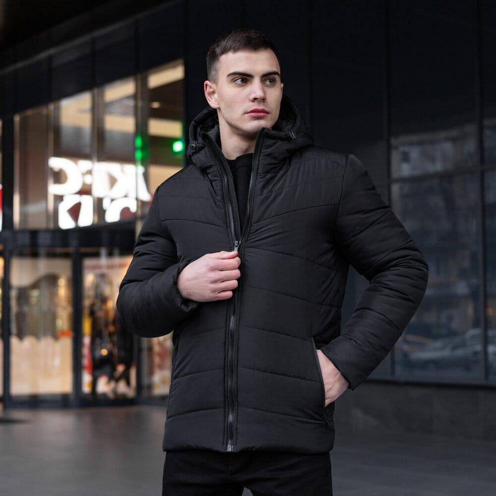 Мужская зимняя Куртка с капюшоном Pobedov Winter Jacket Dzen Киев - изображение 7