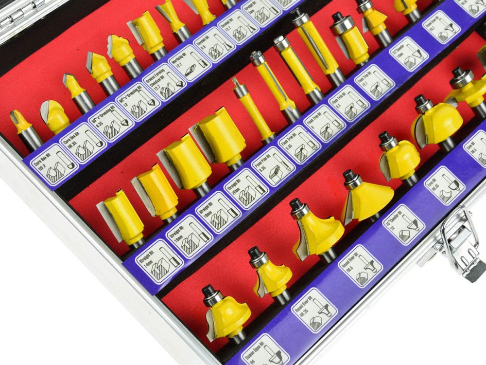 Набір фрез деревини "GeKo" комплект 35 штук Киев - изображение 3