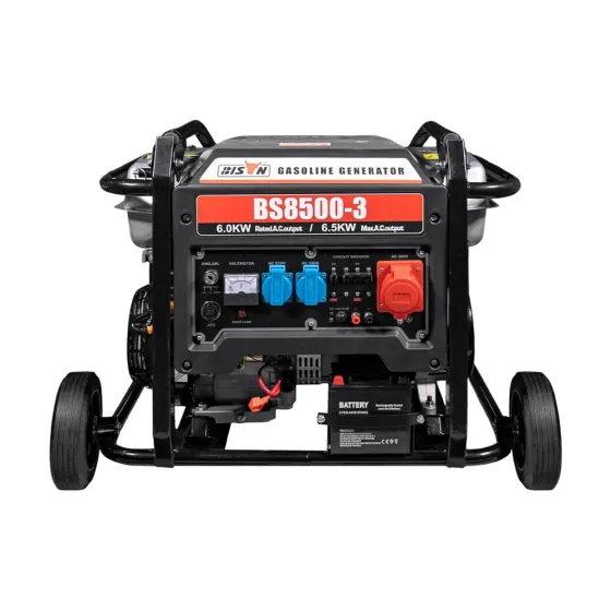 Генератор бензиновий трифазний 6 кВт Bison BS8500-3 (41-00408) Киев