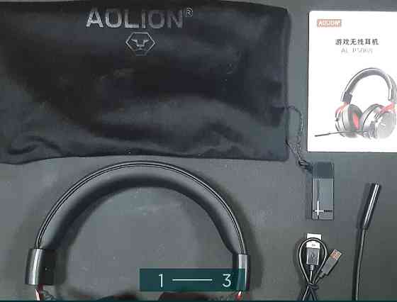 Навушники Бездротові ігрові Aolion ALP 5068, 5.8G Bluetooth гарнітура Київ