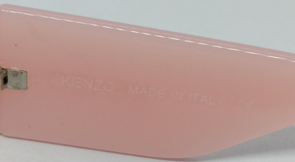 Брендовые модные женские очки маска розовые бежевые с градиентом. Киев - изображение 4