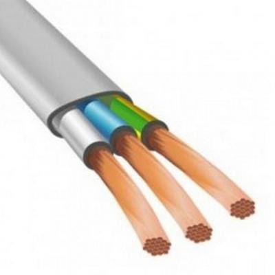 Кабель силовой ЗЗКМ 3х1.5 кв.мм гибкий, плоский, 100м (ШВВП 3x1,5 ECG / 705863) Винница - изображение 1