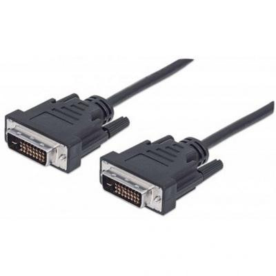 Кабель мультимедійний DVI M to DVI M 1.8m 24+1pin black REAL-EL (EL123500038) Вінниця - фото 1