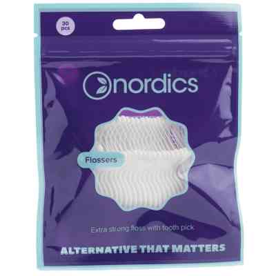 Флос-зубочистки Nordics 30 шт. (3800500324746) Вінниця