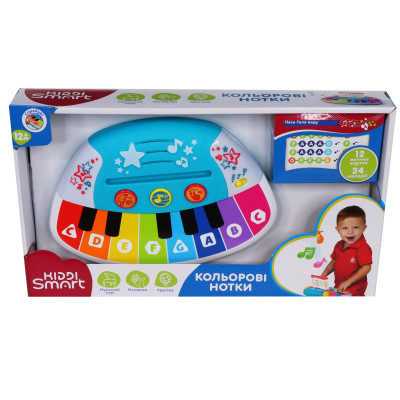 Развивающая игрушка Kiddi Smart Пианино – Цветные нотки (свет) (4514T-KS) Винница - изображение 3