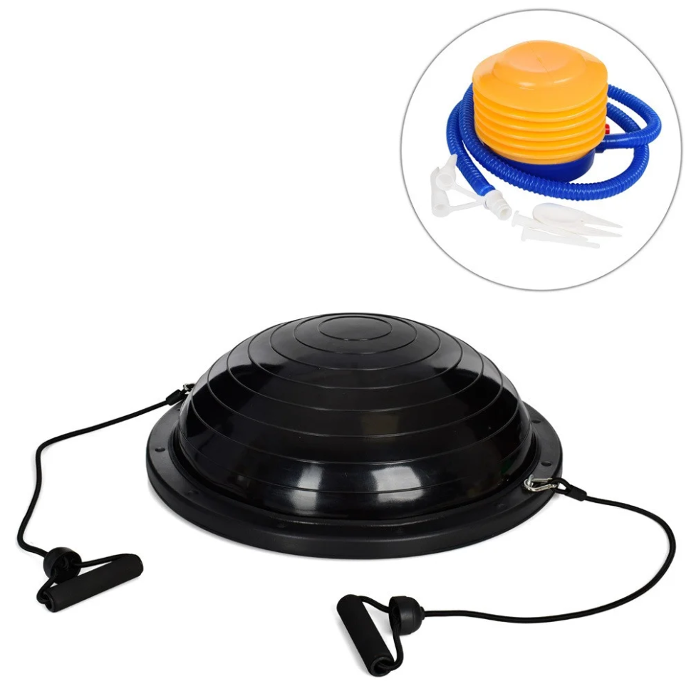 Балансировочная платформа с эспандером Bambi MS 2609-10 диаметр 60 см Винница - изображение 3