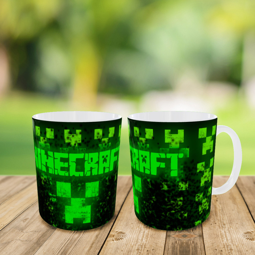 Дитячий набір Minecraft сумка-бананка + керамічна кружка з принтом (5575) Київ - фото 4